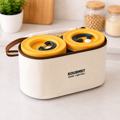
Three Tier Stainless Steel Food Storage Container Set