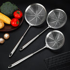 304 Stainless Steel Slotted Spoon / Skimmer Ladle – Kitchen Tool