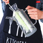 Glass Soy Oil Vinegar Dispenser Olive Oil Bottle for Cooking Kitchen Food