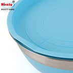 Stainless Steel Big Size Salad and Vegetable Mixing Bowl Set with Different Sizes