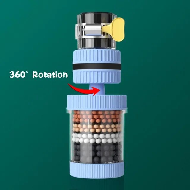 Kitchen Faucet Water Purifier with Activated Carbon Filter | Chlorine, Sediment & Impurity Water Filter