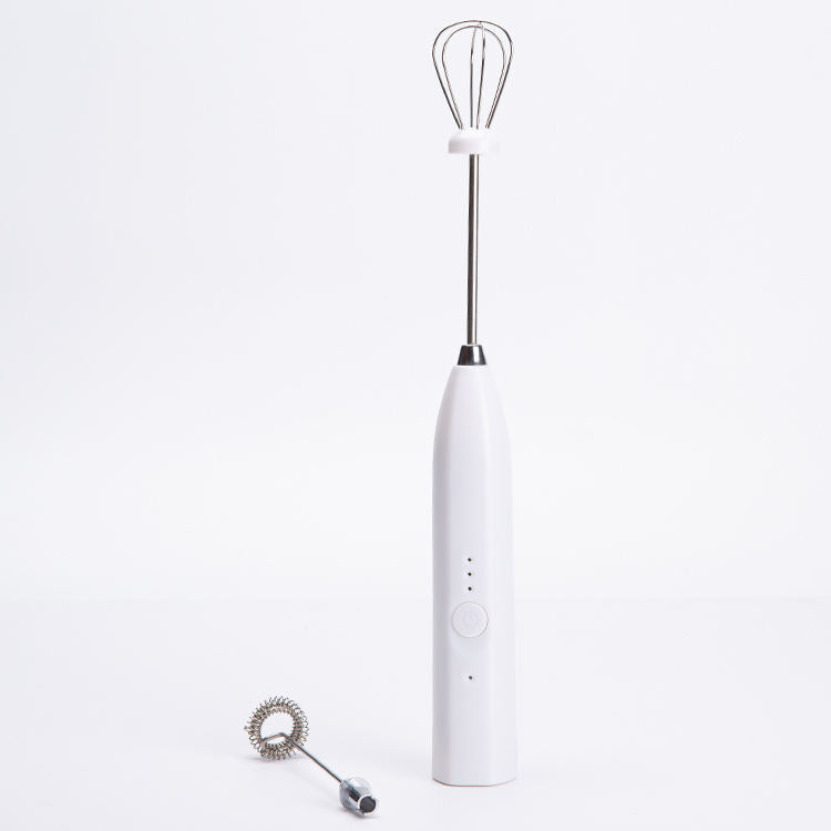 Kitchen Gift Coffee Whisk Mixer Electric Milk and Coffee Wand Stainless Steel Milk Frother Machine