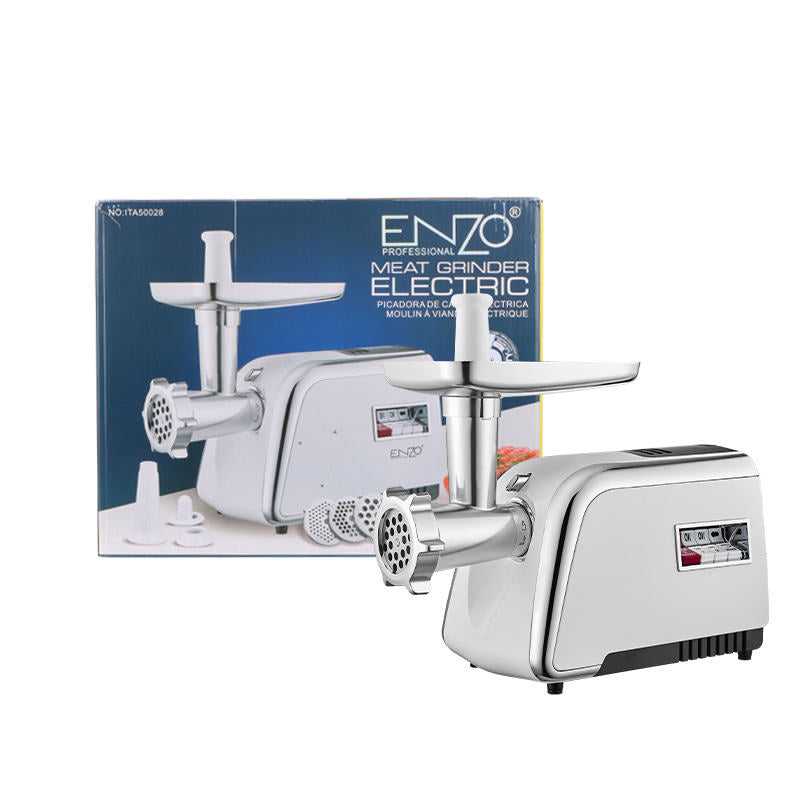 2600W Electric Meat Grinder, Slicer &amp; Sausage Stuffer – Home &amp; Commercial Kitchen Use