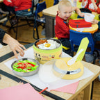 Cute Cartoon Stainless Steel Lunch Box Bento for Kids Food Container with Spoon