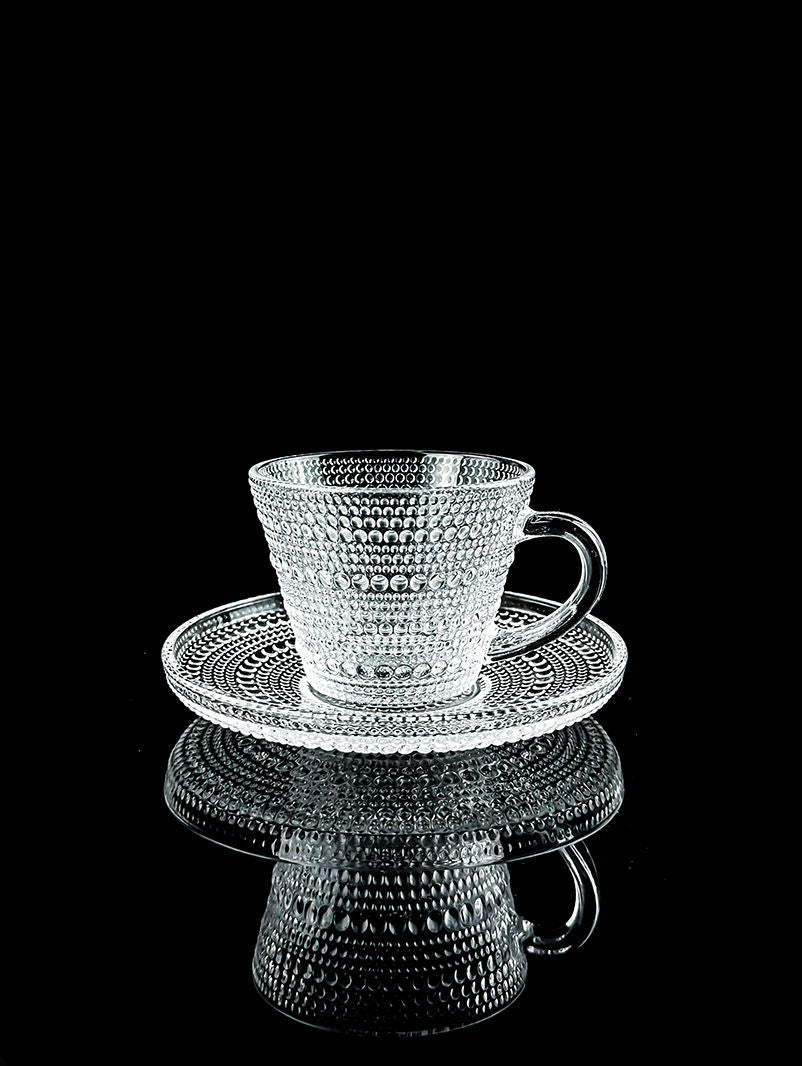 New Modern Clear Glass Mug Set – 6pcs&nbsp;