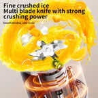 USB Rechargeable Portable Juicer with Digital Display | Mini Blender for Smoothies & Fresh Juices