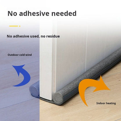 Sponge Door Bottom Sealing Strip | EPE Foam Draft Stopper for Dust, Insects, Wind & Noise