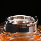 High Borosilicate Glass Teapot with Stainless Steel Infuser &amp; Handle – 800ml / 1200ml / 1500ml Large Capacity