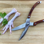 9.84" Multifunctional Stainless Steel Kitchen Scissors