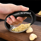 Metallic Garlic Masher – Manual Pressure Clamp Garlic Press