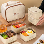 Stainless Steel Lunch Box Set with Bag