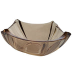 7 Pcs Custom Decorative Clear Glass Dish Set-