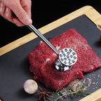 Aluminum Alloy Steak Meat Hammer Large Pork Loose Meat Double-sided Meat Hammer for Restaurant Premium Dinnerware