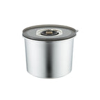 304 Stainless Steel Fresh-keeping Portable Vacuum sealed Round Fruit Bento Box Multifunctional Food Container Lunch Box