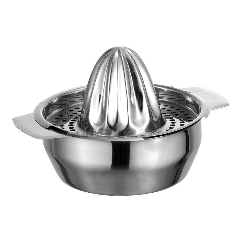 Manual Citrus Juicer – Stainless Steel Lemon Squeezer Clip | Mini Fruit Juice Press