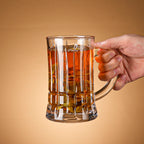 Luxury Glass Tea Mug / Beer Stein – 550ml