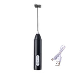 USB Rechargeable Electric Milk Frother Foam Maker Mixer Coffee Cream Drink Frothing Wireless Handheld Egg Beater