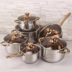 Royal Louis 12-Piece Stainless Steel Cookware Set