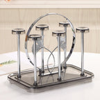 Metal Mug Holder Organizer Iron Glass Cup Stand Rack Metal Cup Rack Cup Drying Shelf