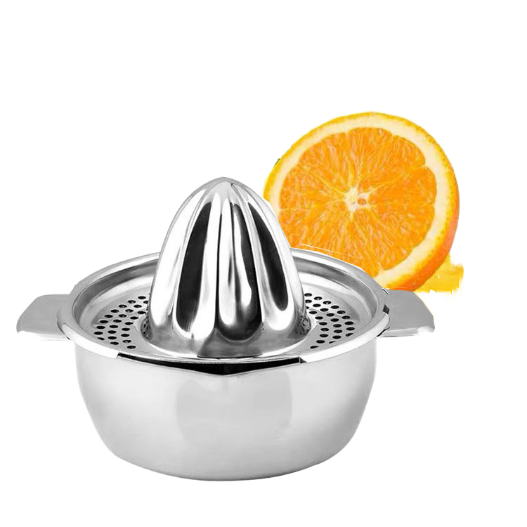 Manual Citrus Juicer – Stainless Steel Lemon Squeezer Clip | Mini Fruit Juice Press