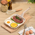 Breakfast Frying Pan – Non-Stick, 3/4/5-Hole Design