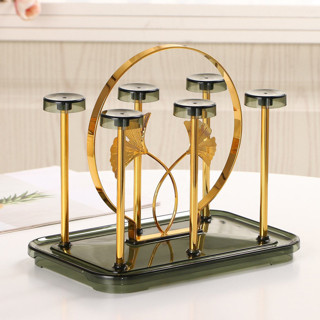 Metal Mug Holder Organizer Iron Glass Cup Stand Rack Metal Cup Rack Cup Drying Shelf