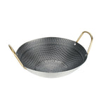 Eco-Friendly Honeycomb Non-Stick Wok for Stir-Frying and Deep-Frying

