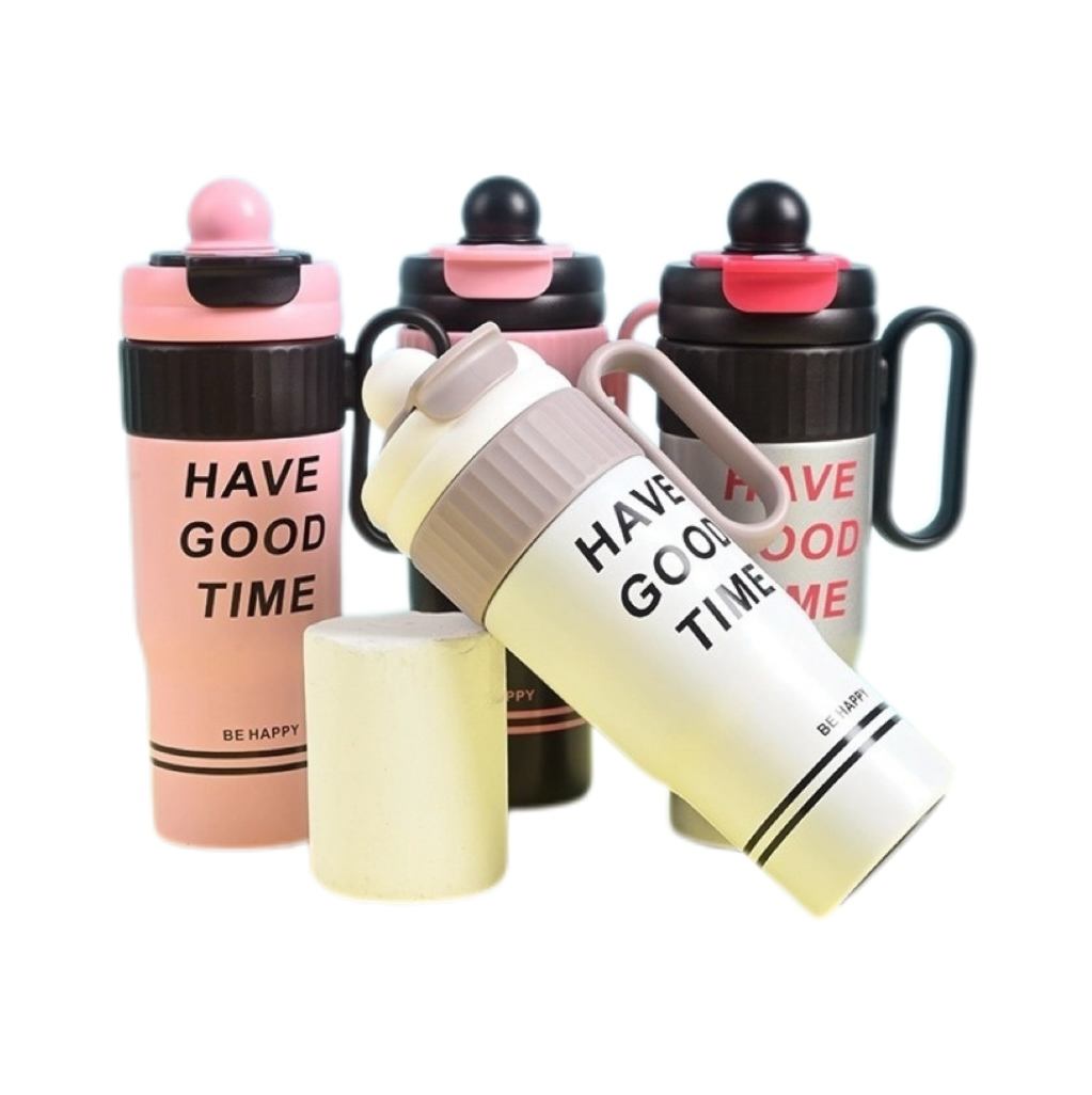 New Food Grade 750ml Hot and Cold Mugs School Student Vacuum Insulated 316 Stainless Steel Tumbler with Handle