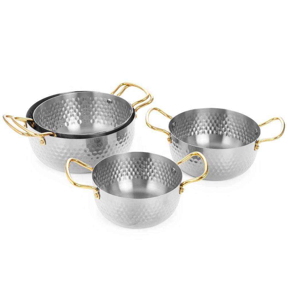 High Quality Granite Coated Stainless Steel Casserole | Healthy Cooking Pot with Even Heat Distribution