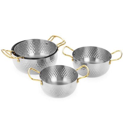Granite Coated Stainless Steel Casserole | Nonstick Cooking Pot for Rice, Curry & Soup | The Kitchen World
