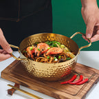 Creative Korean-Inspired Stainless Steel Double Ear Soup &amp; Stock Pot