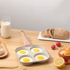 Breakfast Frying Pan – Non-Stick, 3/4/5-Hole Design