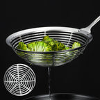 304 Stainless Steel Slotted Spoon / Skimmer Ladle – Kitchen Tool