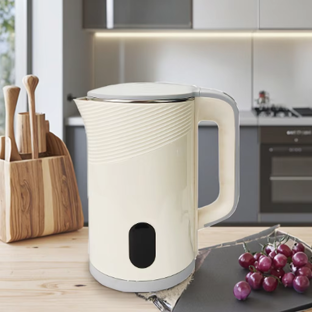 Bajaj 2.5L Cordless Electric Kettle | New Design Home Appliance | Fast-Boil Water Heater | Spare Parts Included