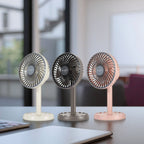 Portable Desk Mini Table Fan Rechargeable