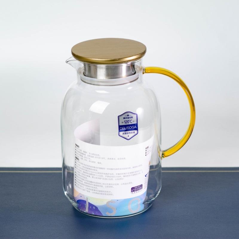 Borosilicate Clear Crystal Jug – Elegant & Durable Glass Water Jug 2500 ML