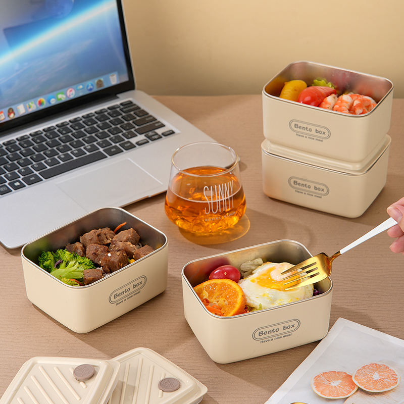 Stainless Steel Lunch Box Set with Bag