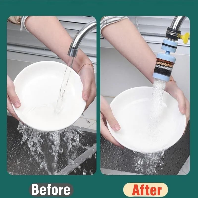 Kitchen Faucet Water Purifier with Activated Carbon Filter | Chlorine, Sediment & Impurity Water Filter