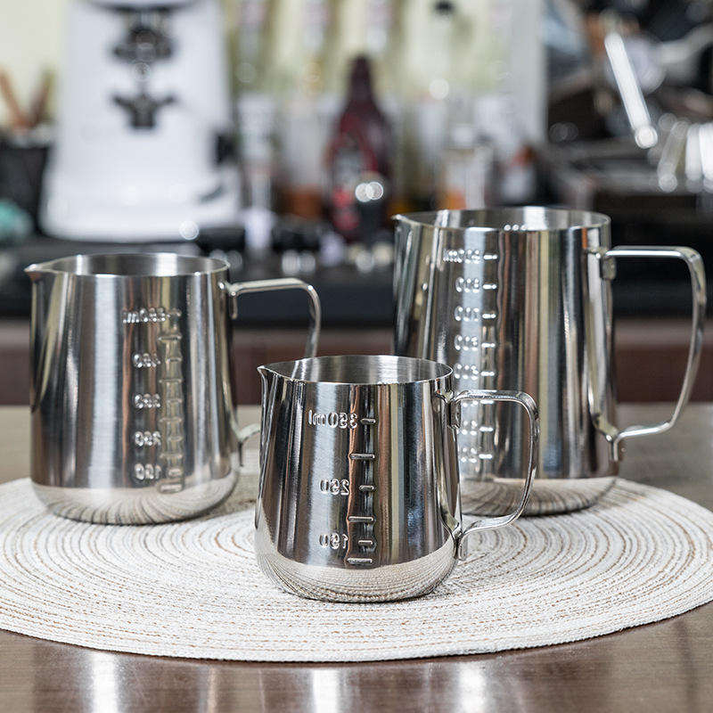 
Premium Coffee Milk Frothing Jug for Latte Art
