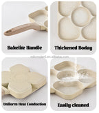 Breakfast Frying Pan – Non-Stick, 3/4/5-Hole Design