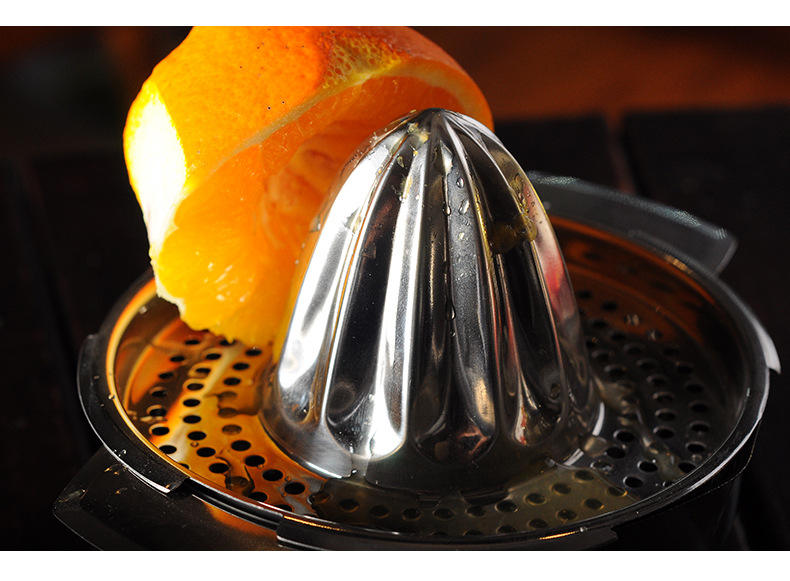Manual Citrus Juicer – Stainless Steel Lemon Squeezer Clip | Mini Fruit Juice Press
