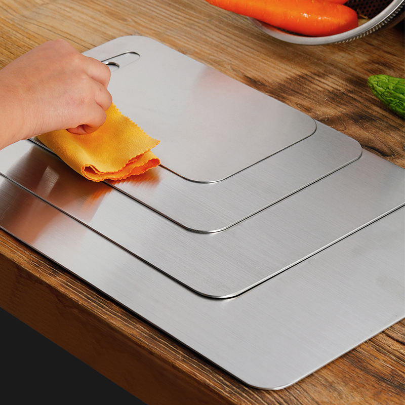 304 316 High-Quality Stainless Steel Cutting Board Durable Hygienic Versatile Kitchen Tool for Food Preparation