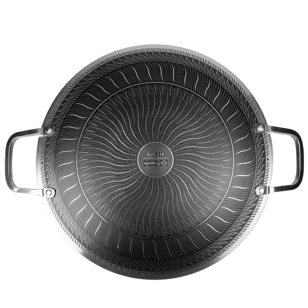 Honeycomb 316 Steel Flat pan