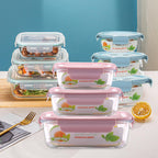 High Borosilicate Glass Lunch Box – Household Bento Box