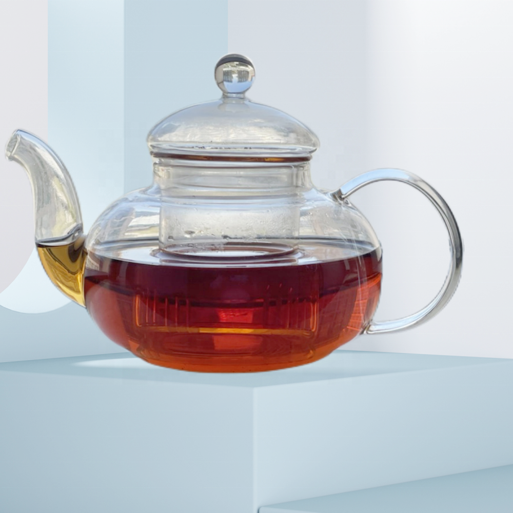 
Crystal clear handmade tea kettle