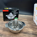Manual Citrus Juicer – Stainless Steel Lemon Squeezer Clip | Mini Fruit Juice Press