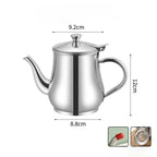 Non-Magnetic Stainless Steel Soy Sauce Jug with leakproof design