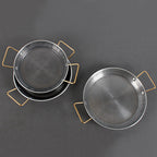 Stainless Steel Double Handle Paella Pan