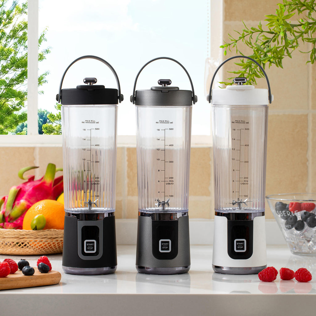 USB Rechargeable Portable Juicer with Digital Display | Mini Blender for Smoothies & Fresh Juices
