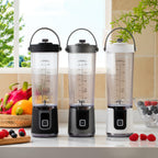 USB Rechargeable Portable Juicer with Digital Display | Mini Blender for Smoothies & Fresh Juices
